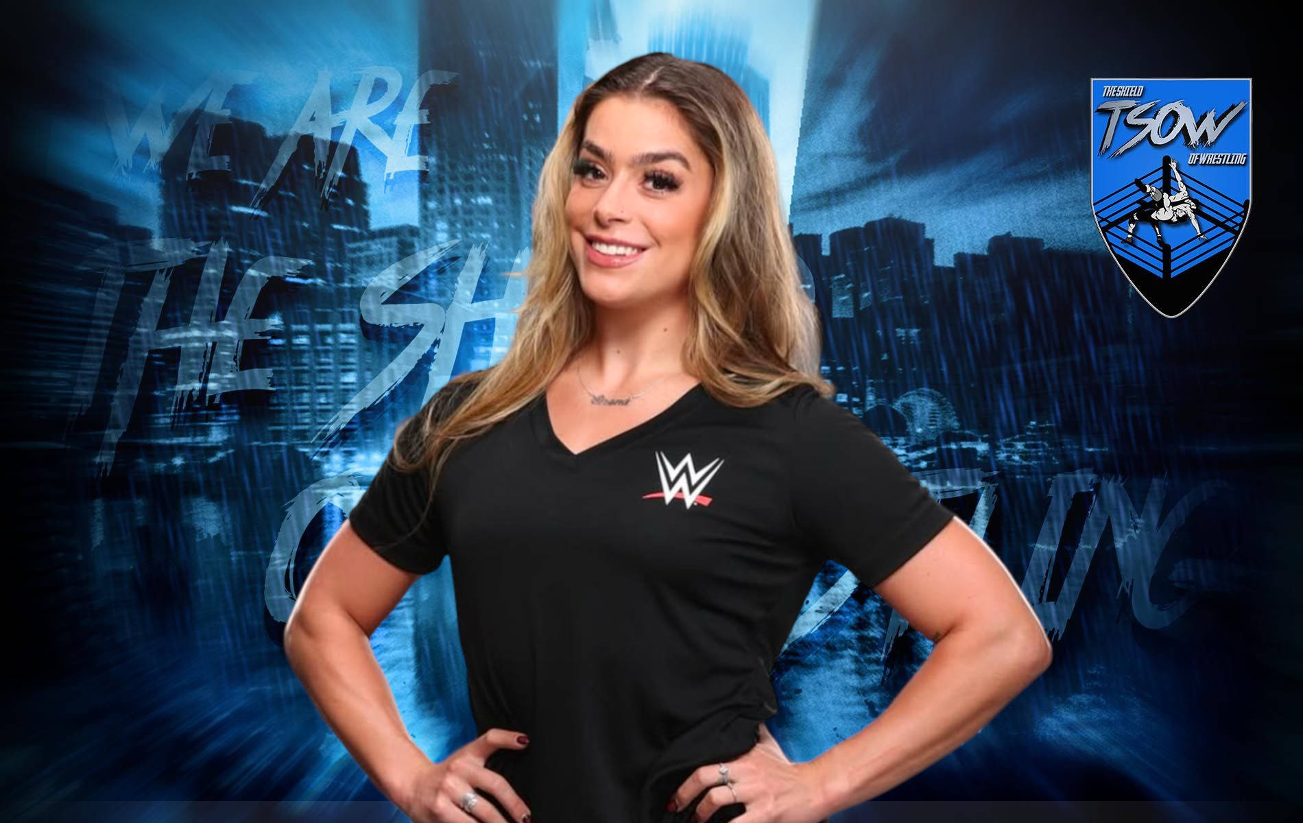 Sirena Linton perde i sensi durante un match a WWE LFG
