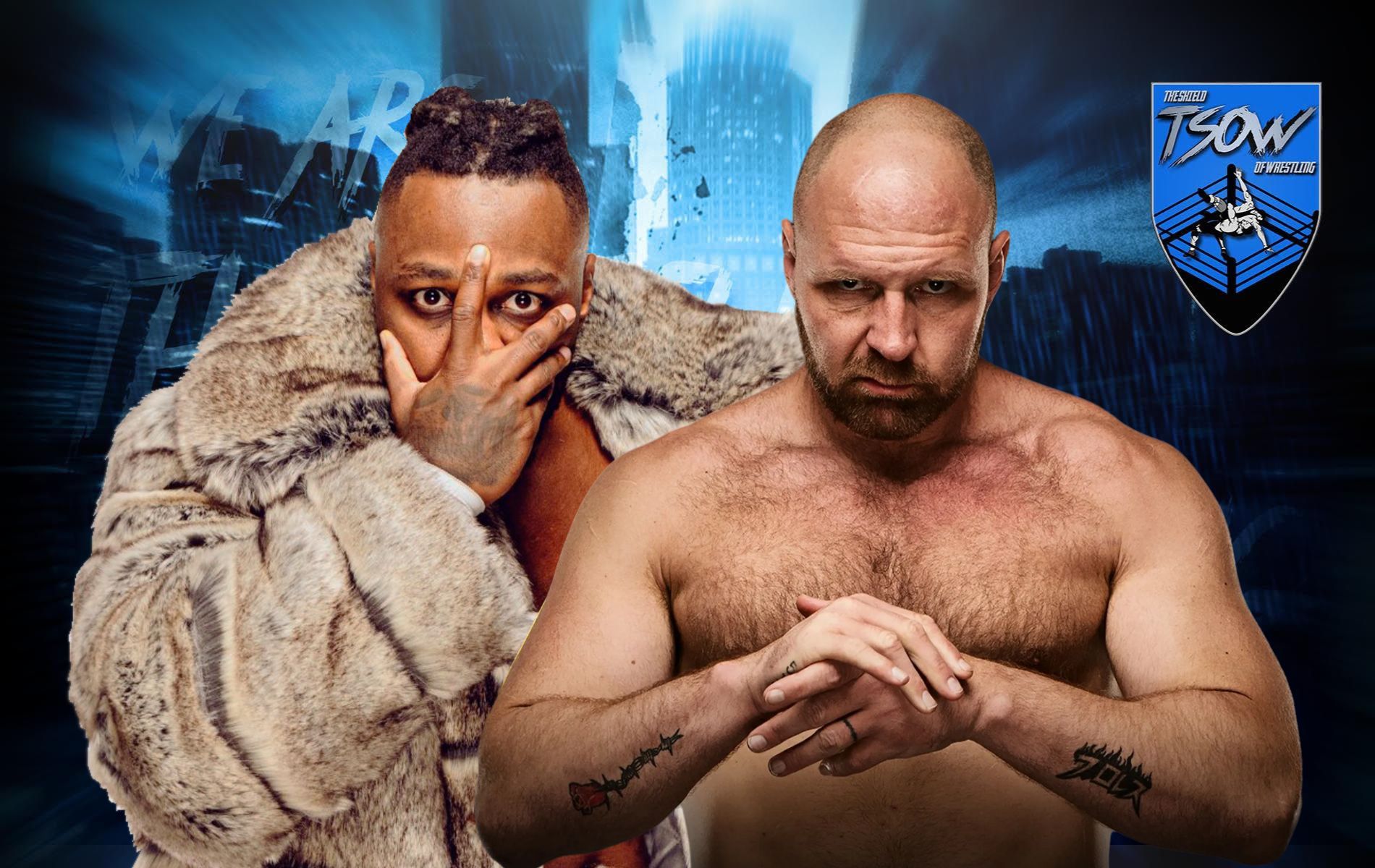Jon Moxley - Swerve, critica al wrestling e citazione a John Cena