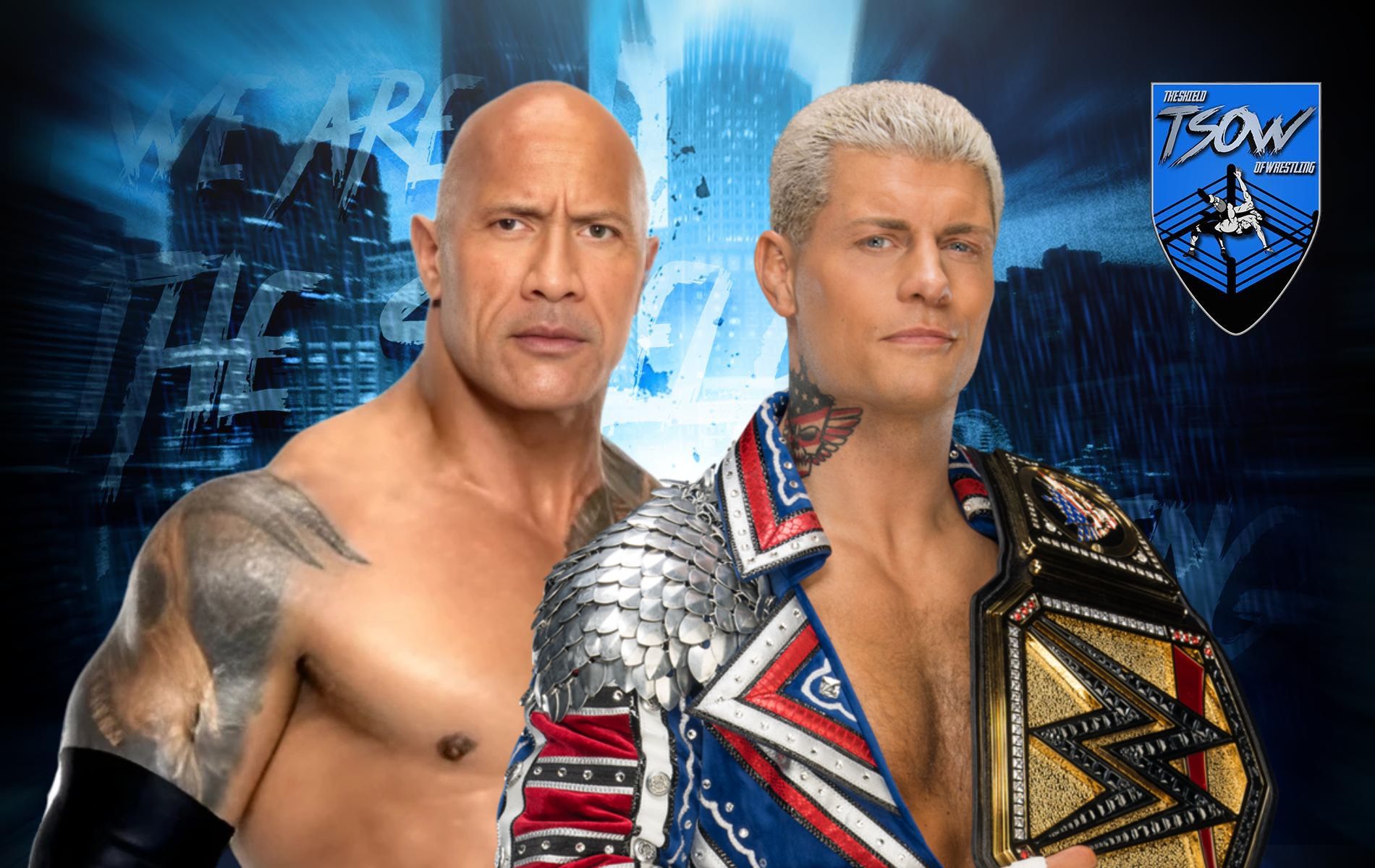 The Rock e l’ultimo messaggio a Cody Rhodes prima di EC 2025