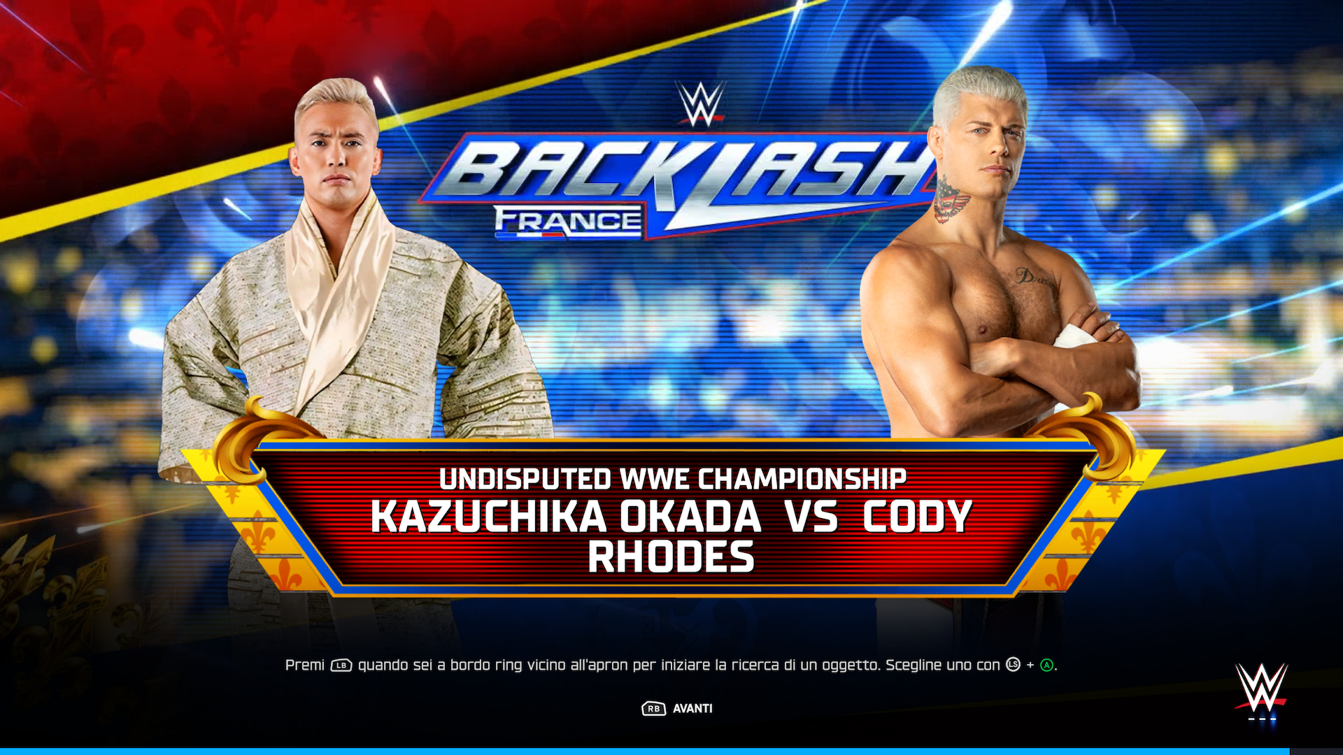 Un match da sogno su WWE 2K25 - (Fonte: WWE)