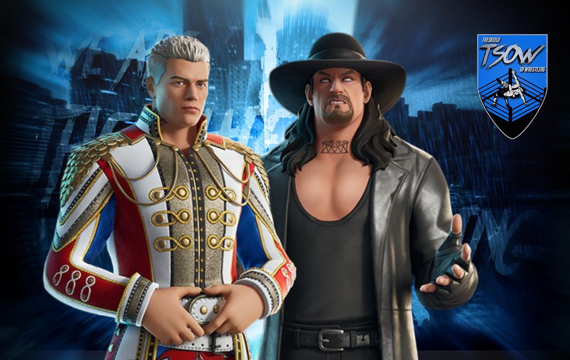 WWE x Fortnite, la nuova collaborazione che partirà oggi