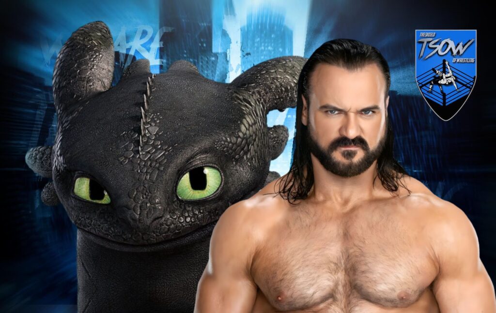 Drew McIntyre e la pubblicità per How to Train Your Dragon