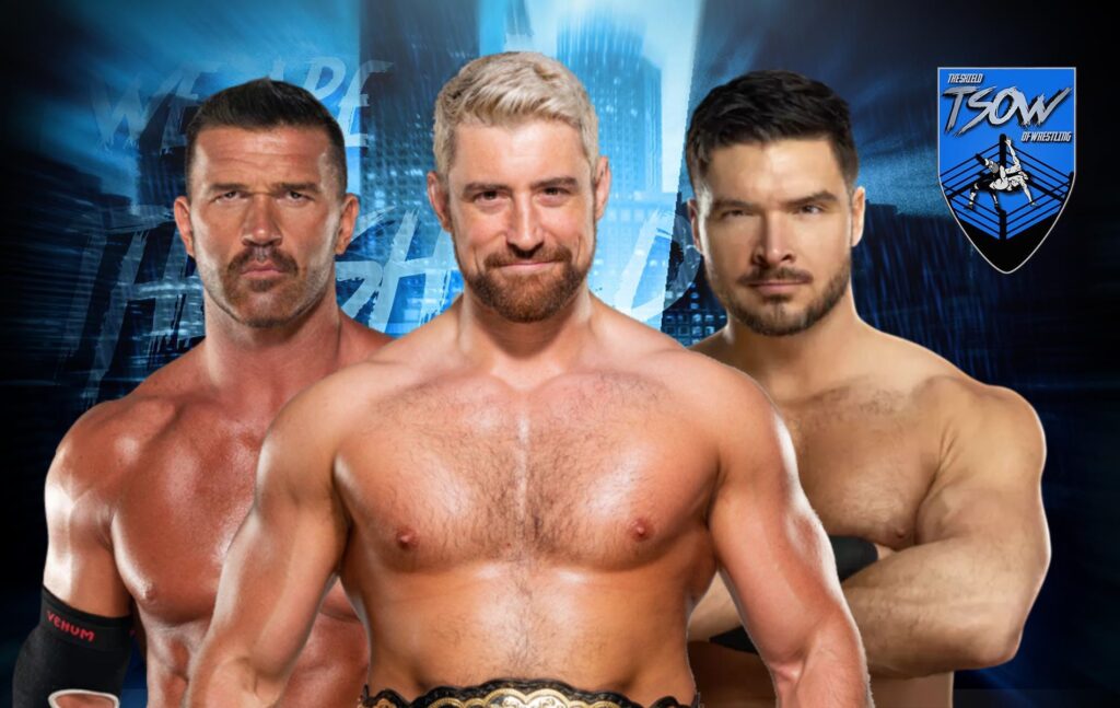 Joe Hendry vs Ethan Page vs Kazarian si farà a TNA Rebellion