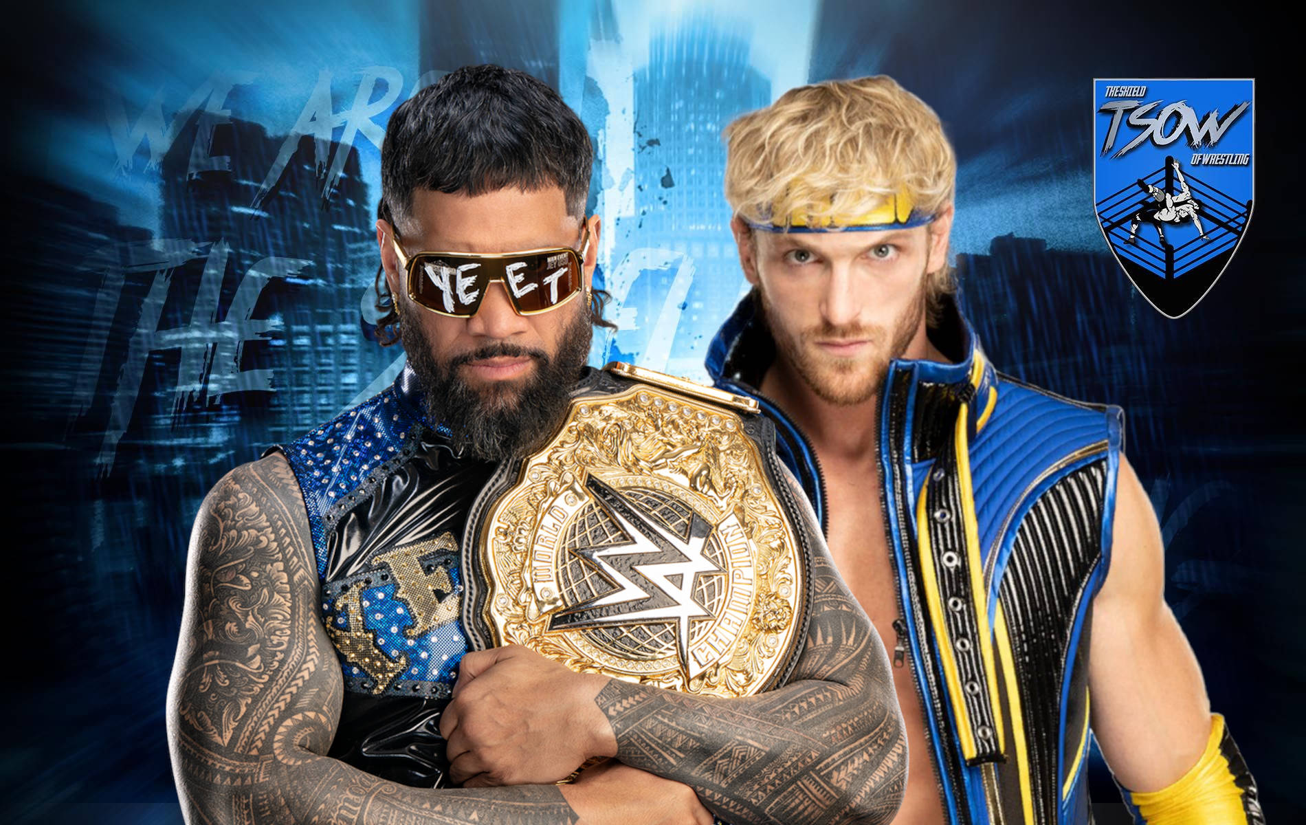 Jey Uso vs Logan Paul ufficiale per Saturday Night's Main Event