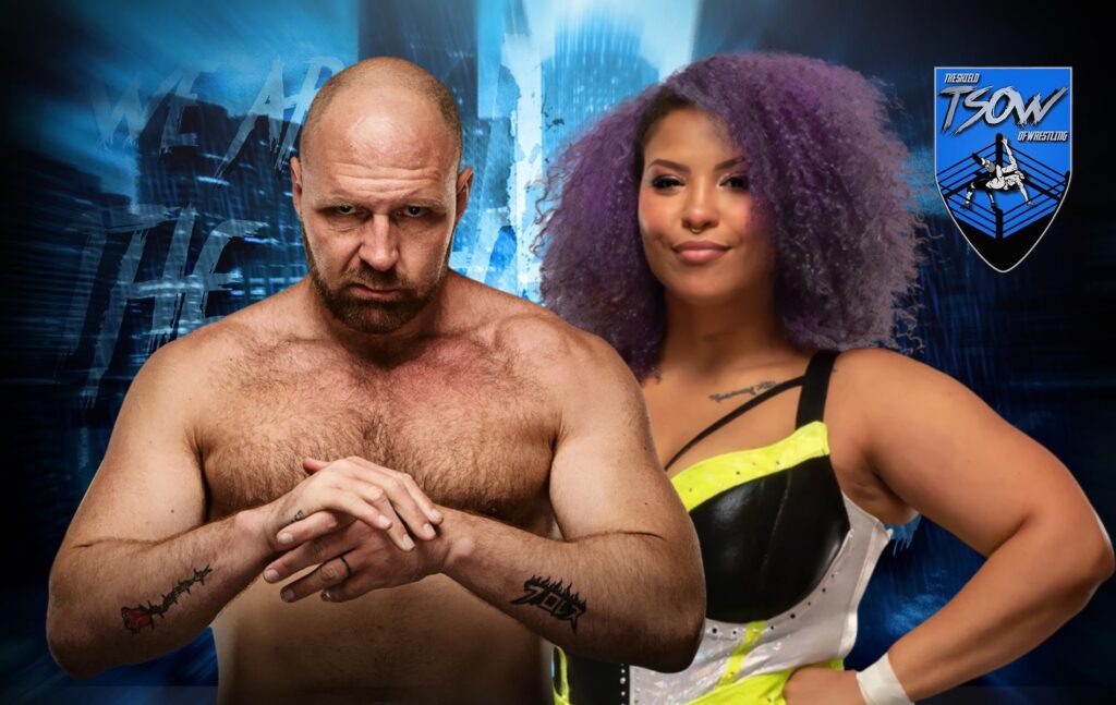 Jon Moxley colpisce Willow Nightingale con la Death Rider