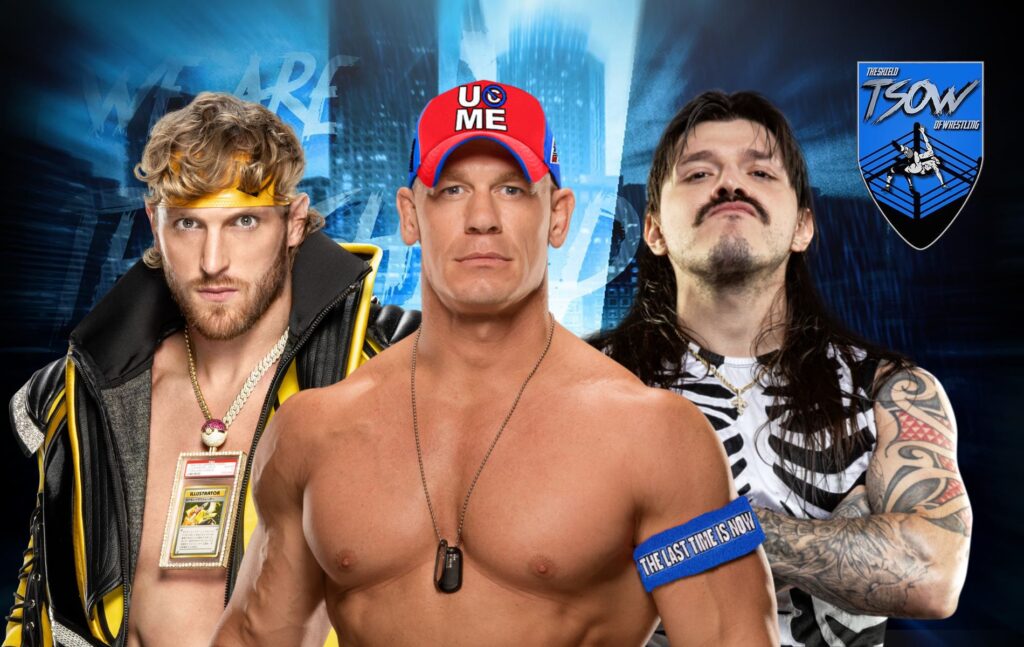Logan Paul e Dominik Mysterio elogiati da John Cena