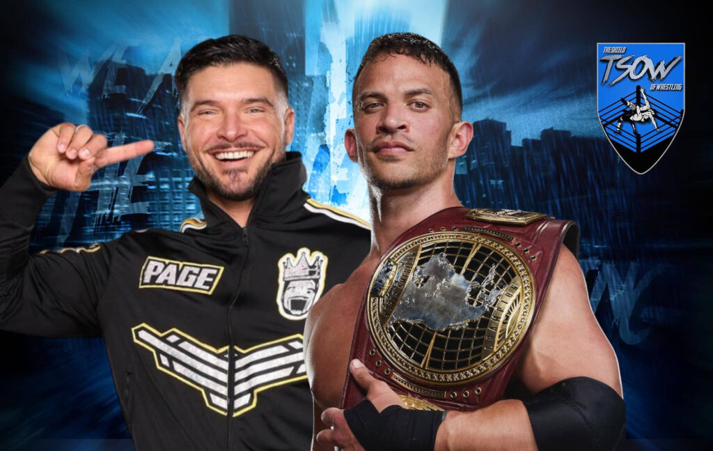 Ricky Saints batte Ethan Page a Stand and Deliver