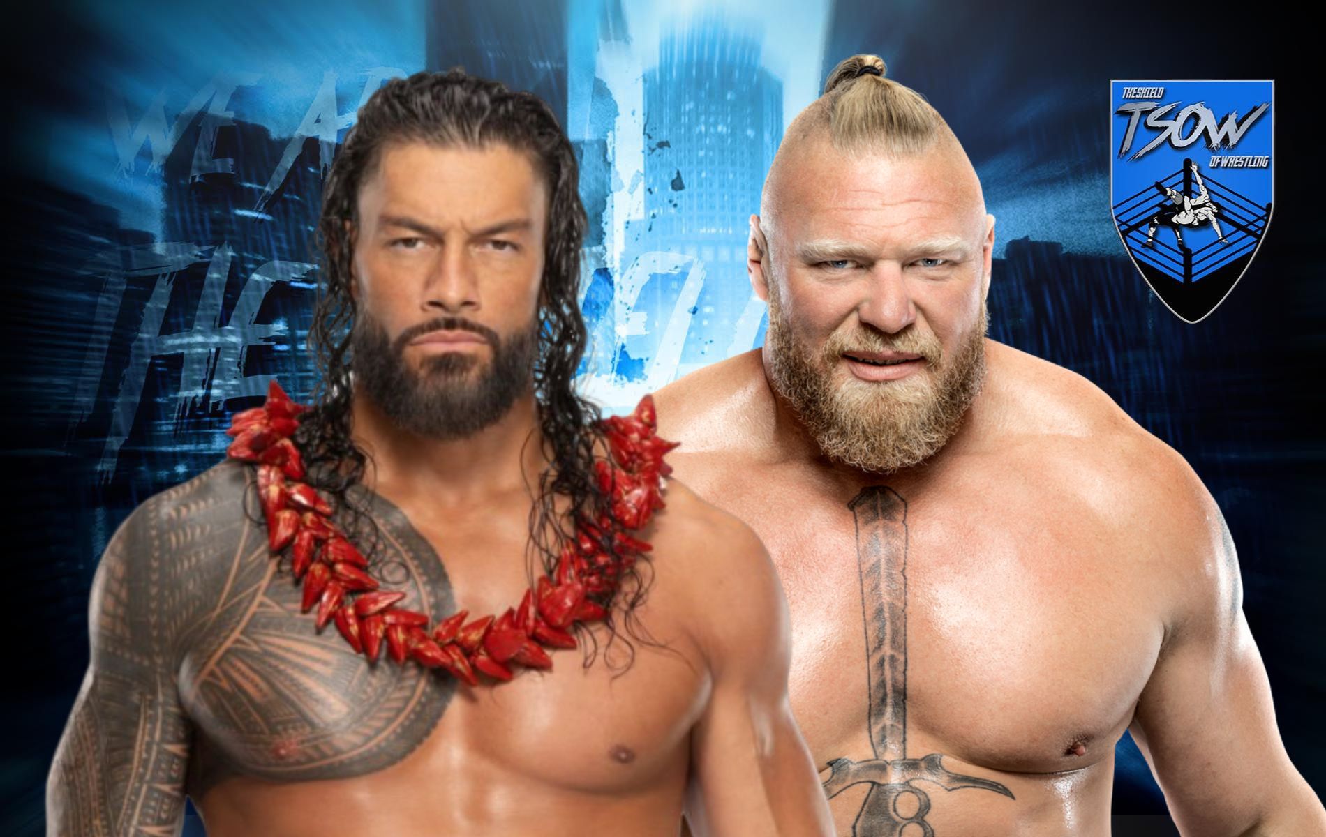 Roman Reigns e Brock Lesnar lotteranno nel WarGames