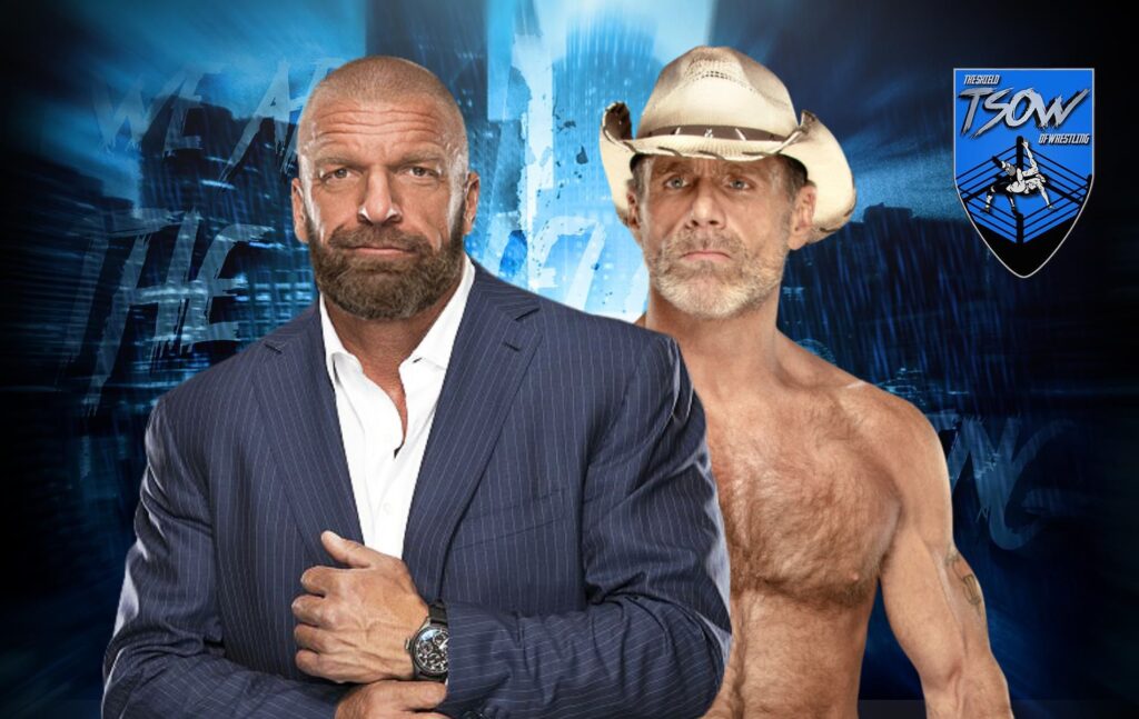 Triple H e Shawn Michaels, divertente bacio alla Hall of Fame