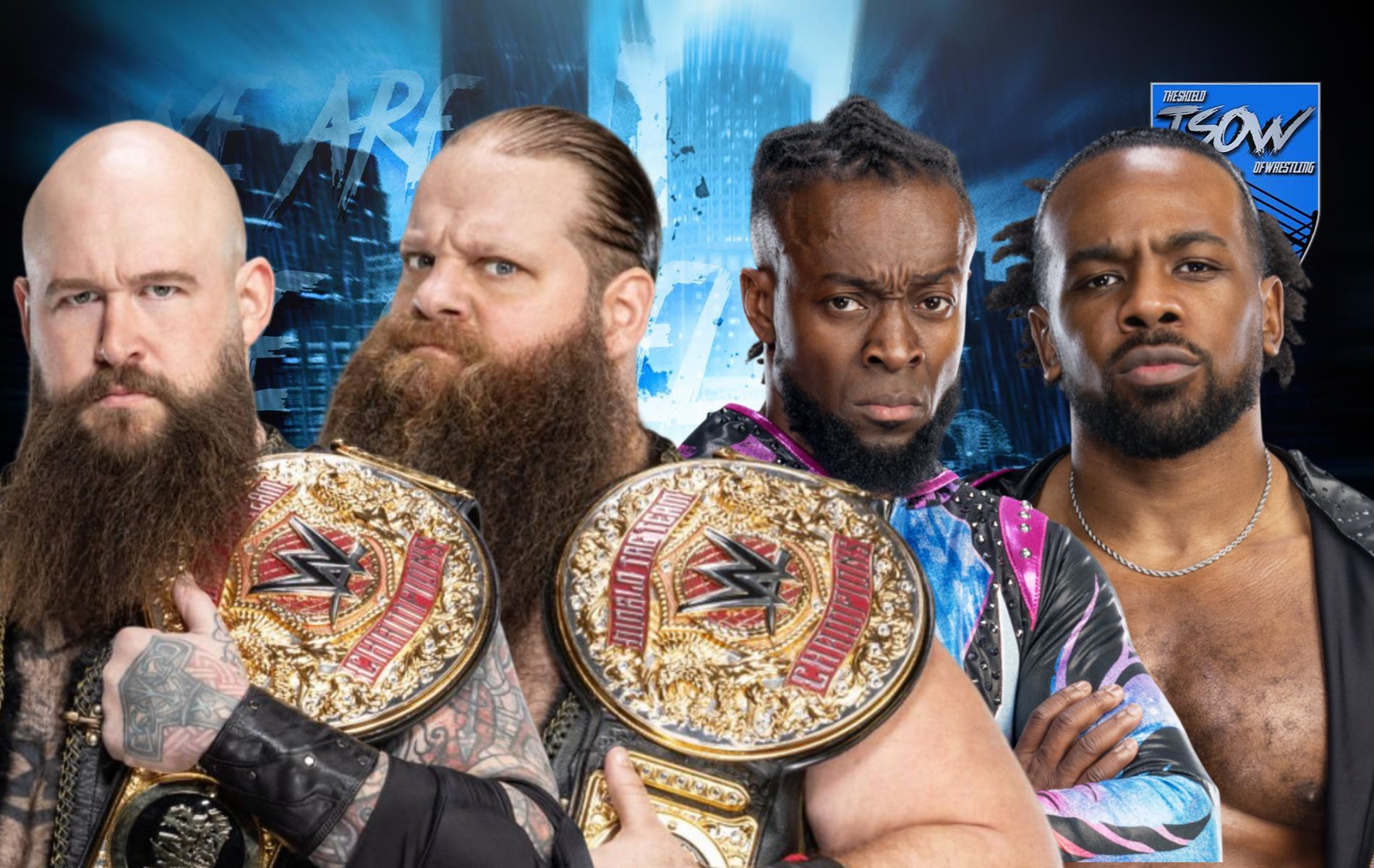 New Day lancia la sfida ai War Raiders per WrestleMania 41