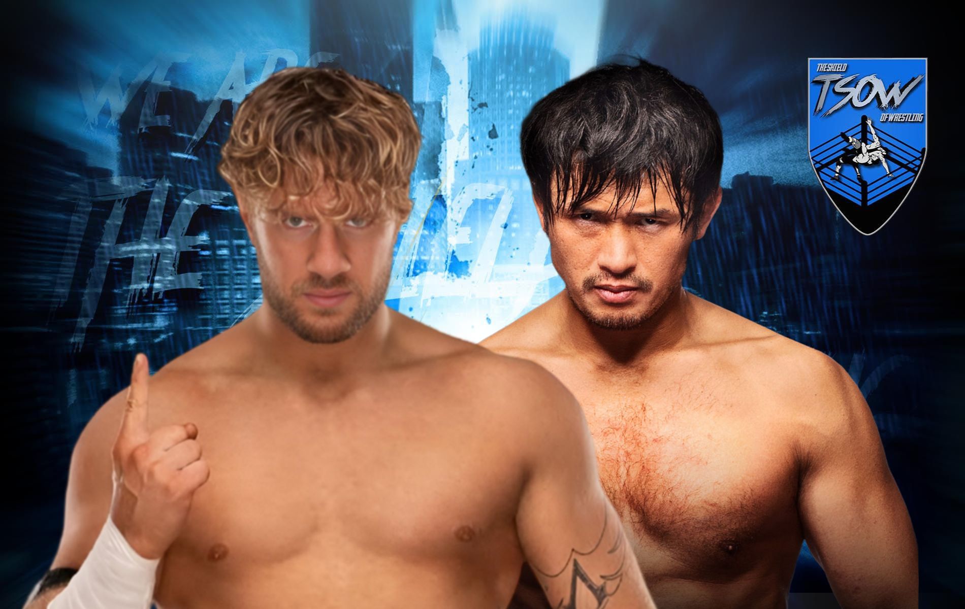 Will Ospreay emozionato per la vittoria di Shibata