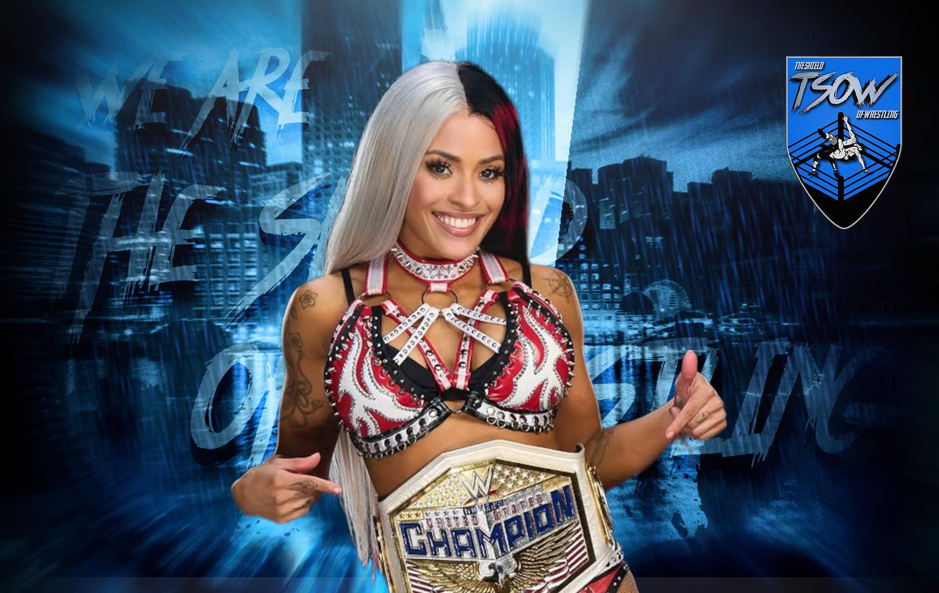 Zelina Vega porta lo US Title a suo padre al 9/11 Memorial