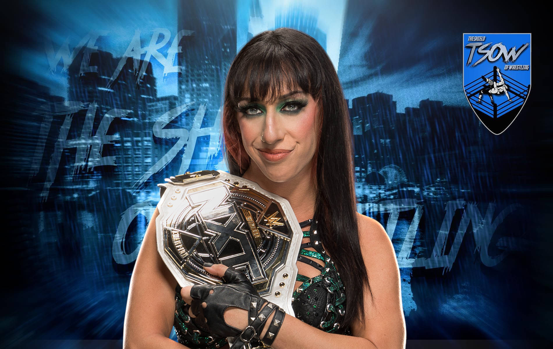 Jacy Jayne infortunata durante un Live Event NXT