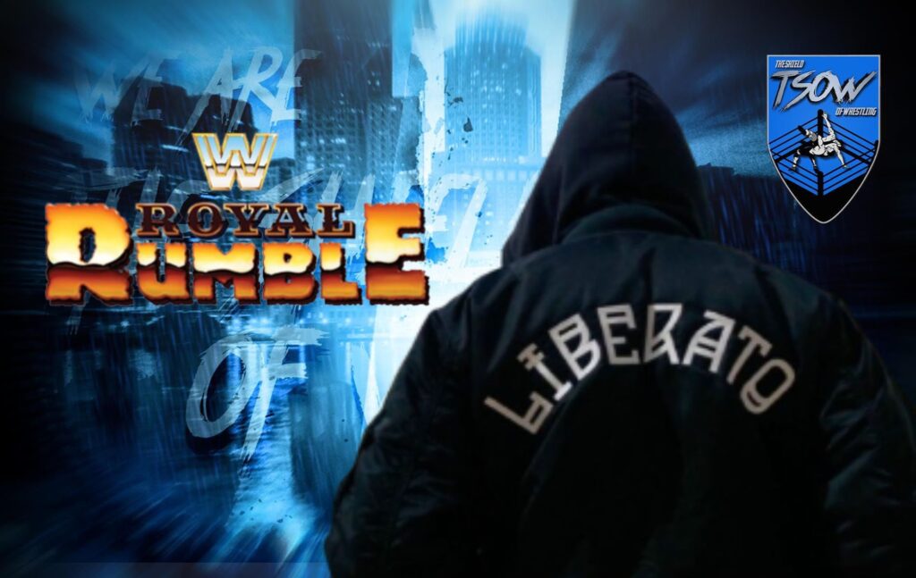 Royal Rumble 1992 proiettata nel video di Viennarì di Liberato