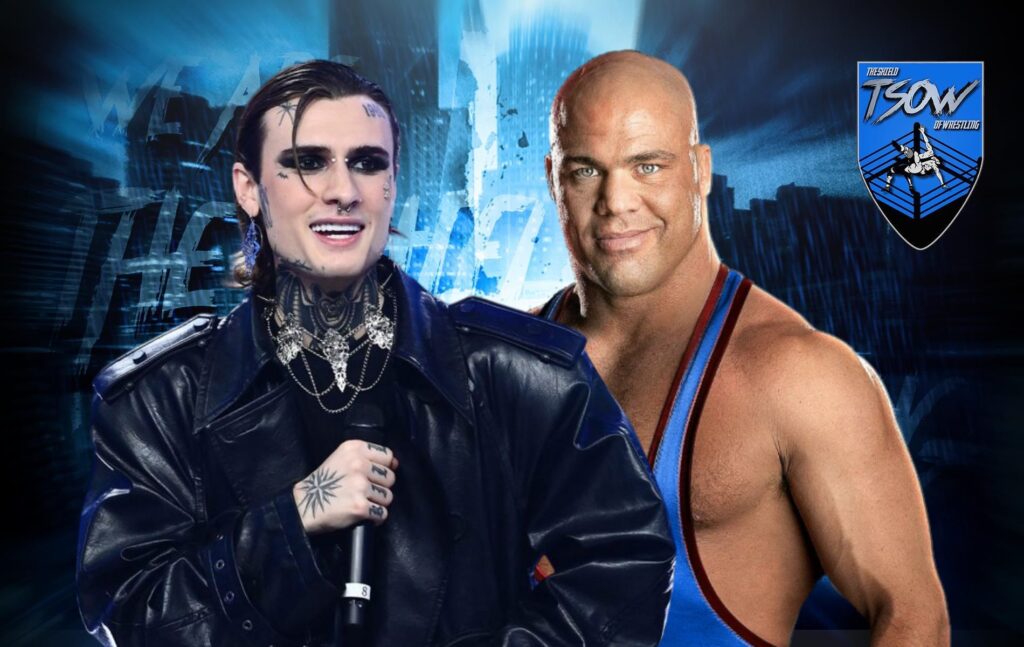 Rosa Chemical cita Kurt Angle nel suo ultimo freestyle
