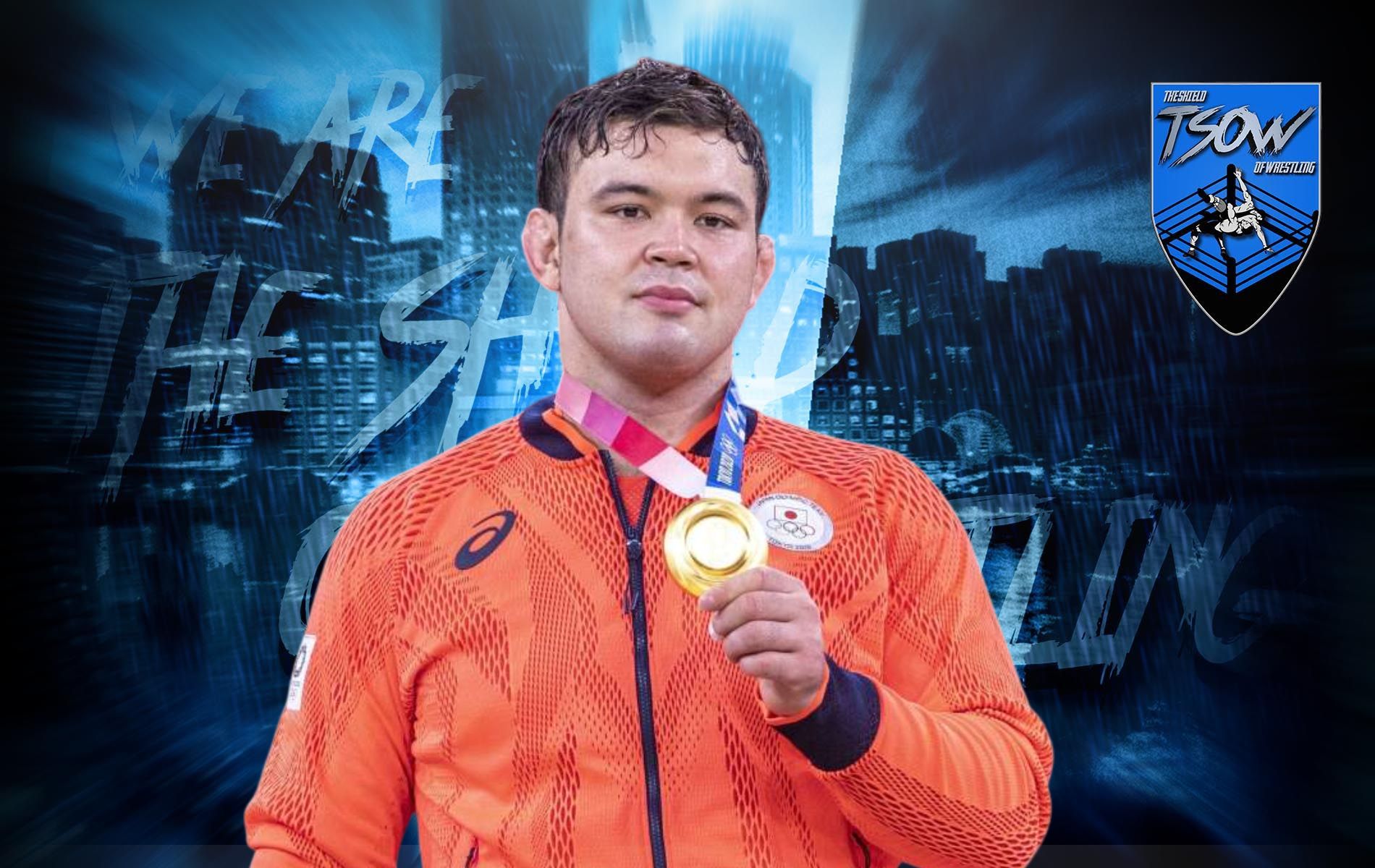 Il campione olimpico Aaron Wolf ha firmato per la NJPW