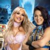 Bayley prende in giro il lancio della palla di Tiffany Stratton