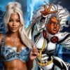 Jade Cargill, attire ispirato a Tempesta degli X-Men a NOC 2025