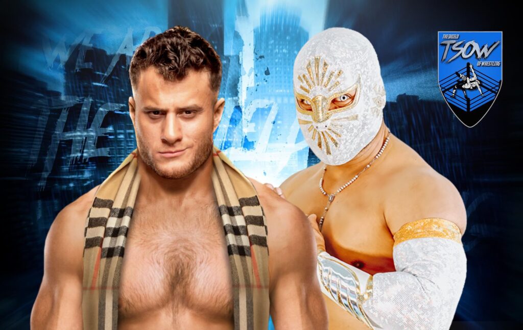 MJF (mascherato) attacca Mistico in MLW