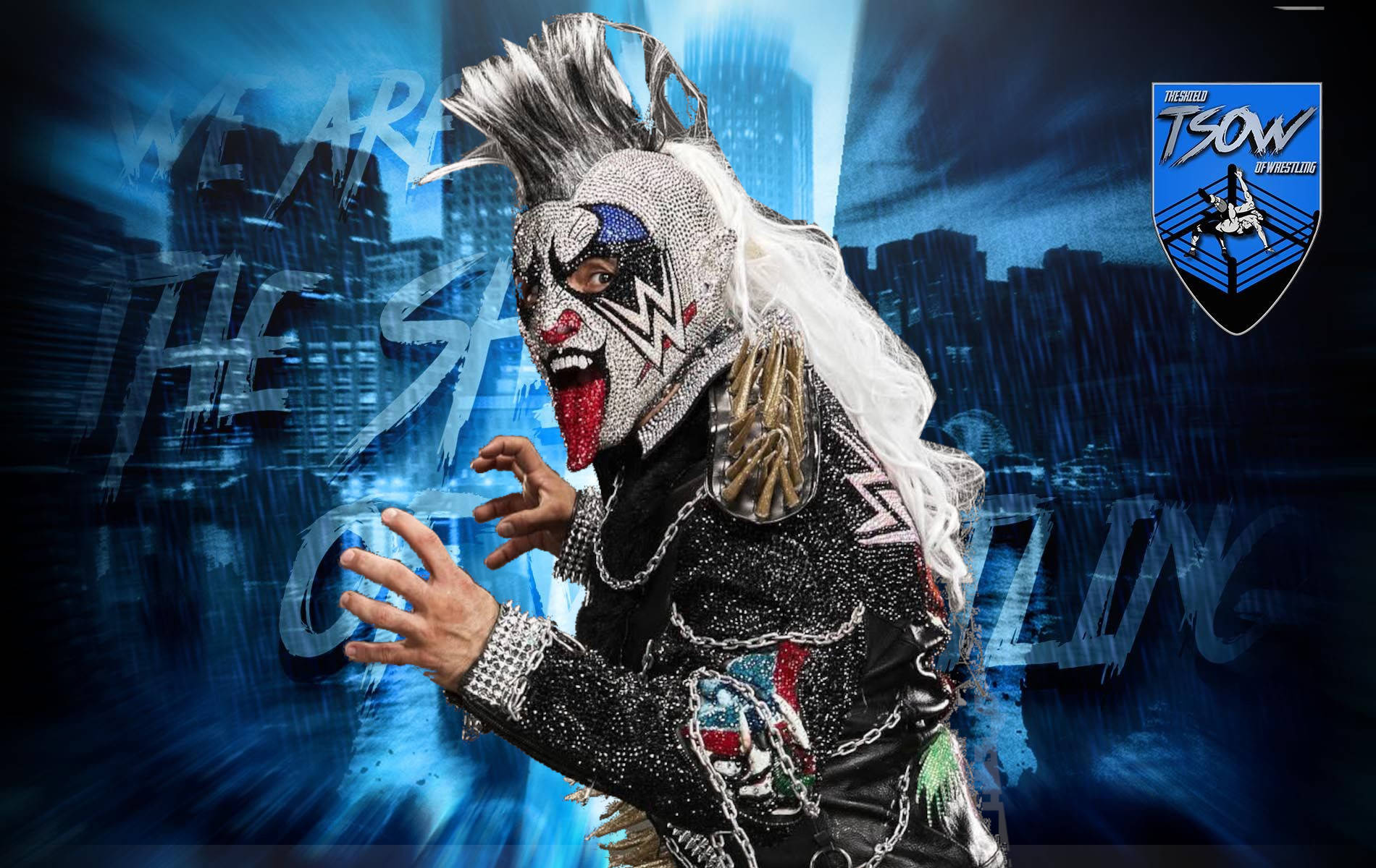 Psycho Clown si avvicina alla WWE? Arriva un indizio