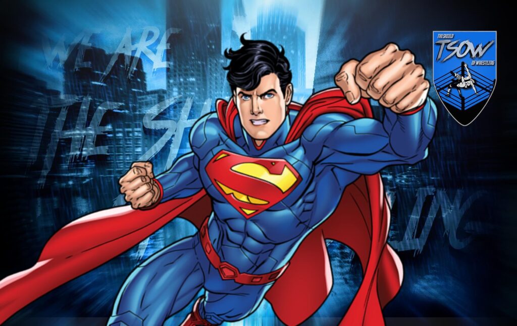 Alcuni atleti AEW incontrano il cast del film Superman