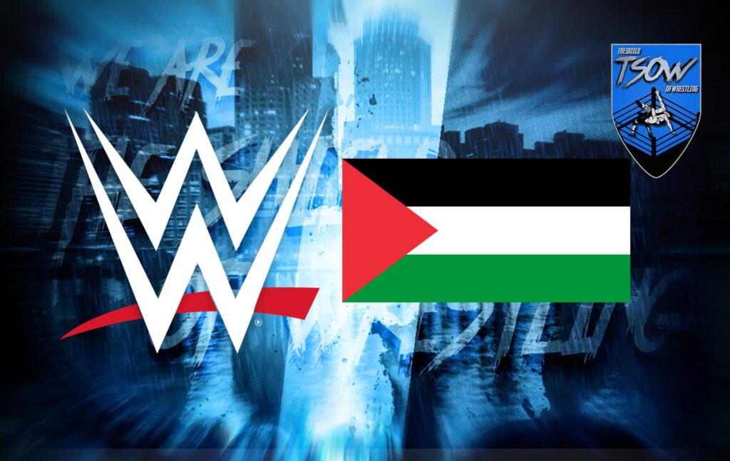 Fan accusa WWE di aver confiscato una bandiera della Palestina