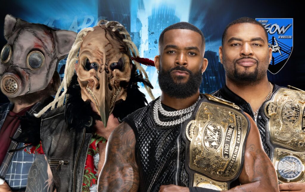 Wyatt Sicks vs Street Profits termina in no contest a SmackDown