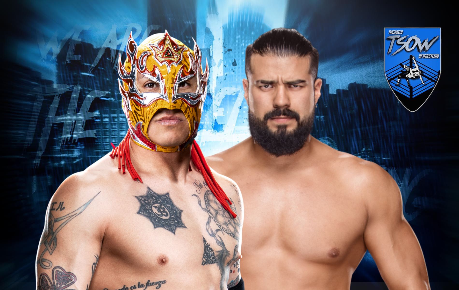 Andrade parla dell'amicizia con Rey Fenix