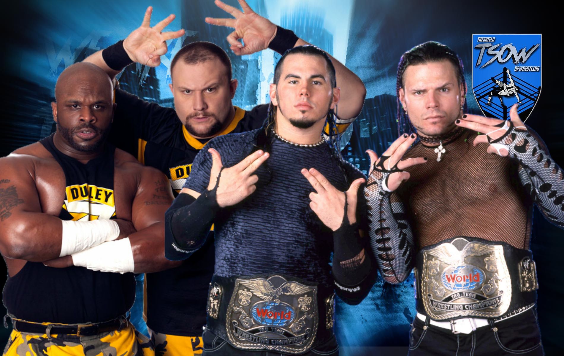 Hardyz e Dudleys presenti a SummerSlam per il TLC