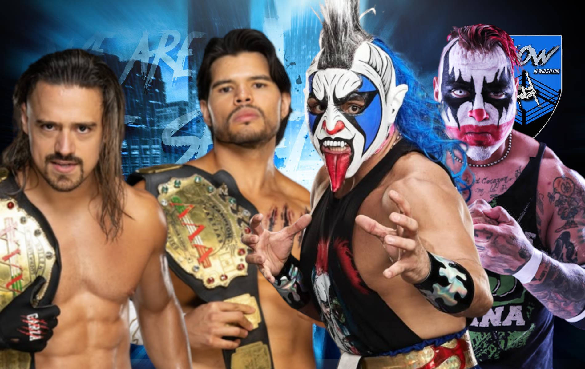 Psycho Clown e Pagano battono Los Garza a TripleMania 33
