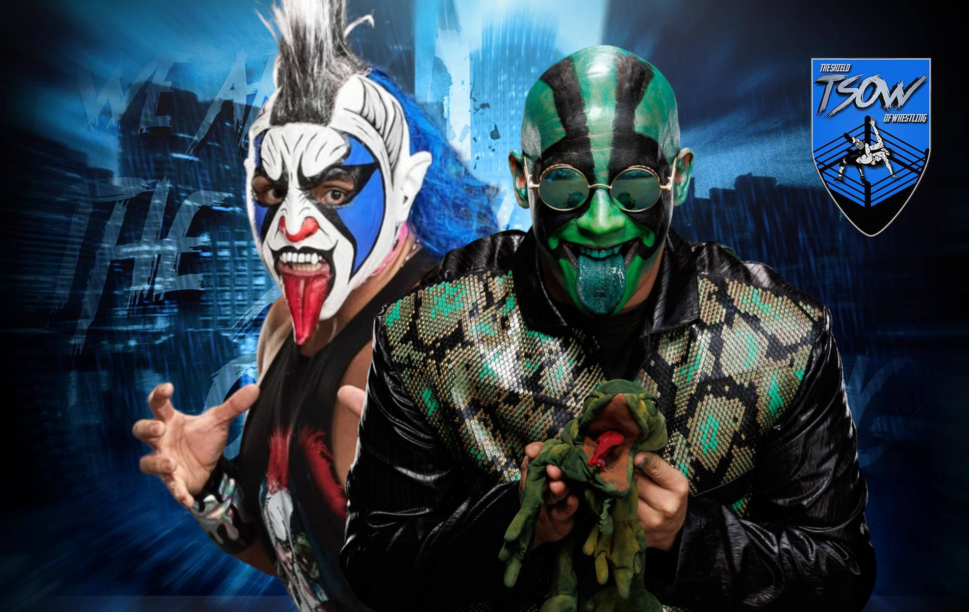 Mr Iguana e Psycho Clown debuttano a SmackDown contro i Garza