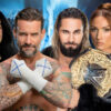 AJ Lee e CM Punk, il confronto con Rollins e Lynch a RAW