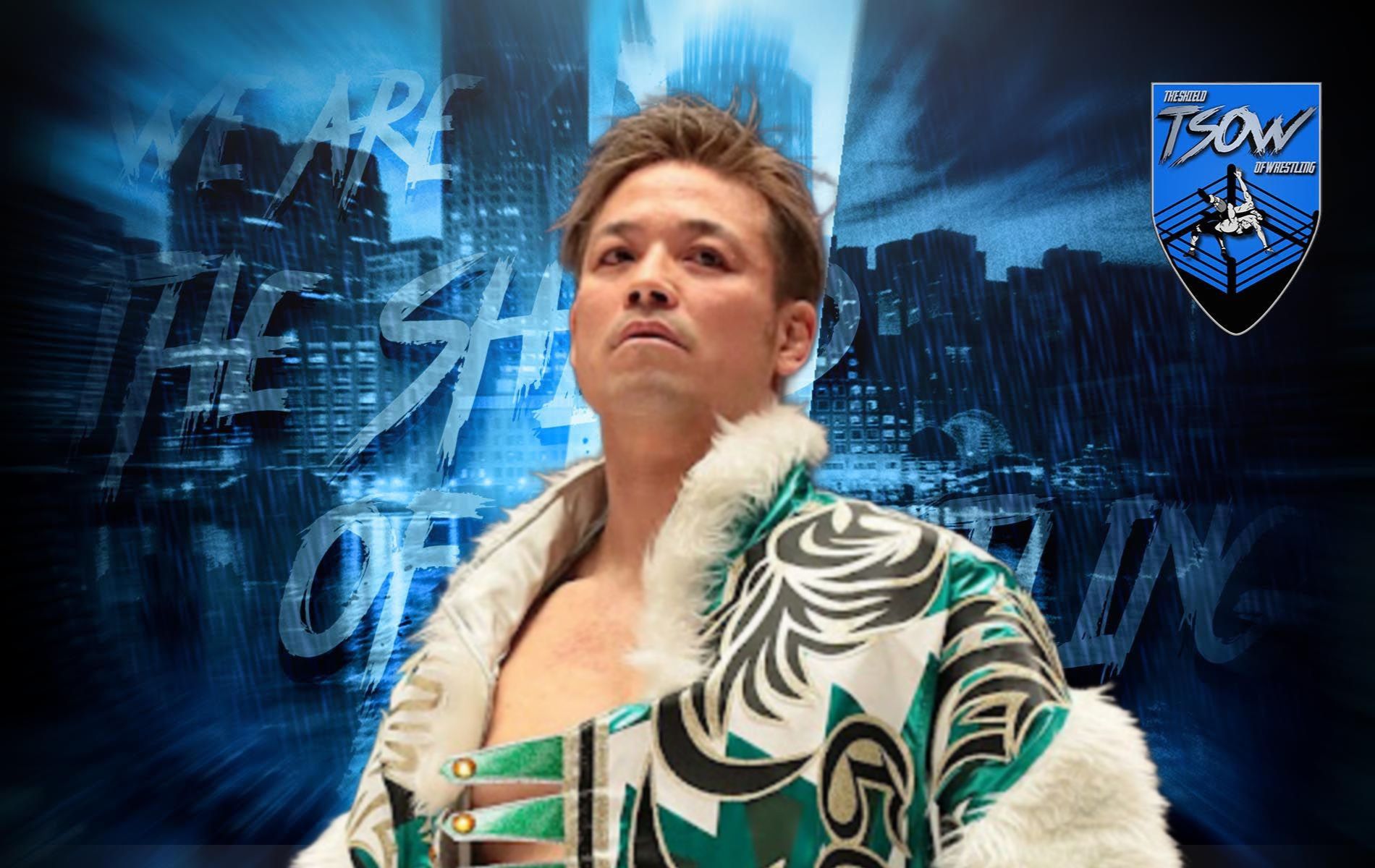 Go Shiozaki, il suo contratto con la NOAH è terminato