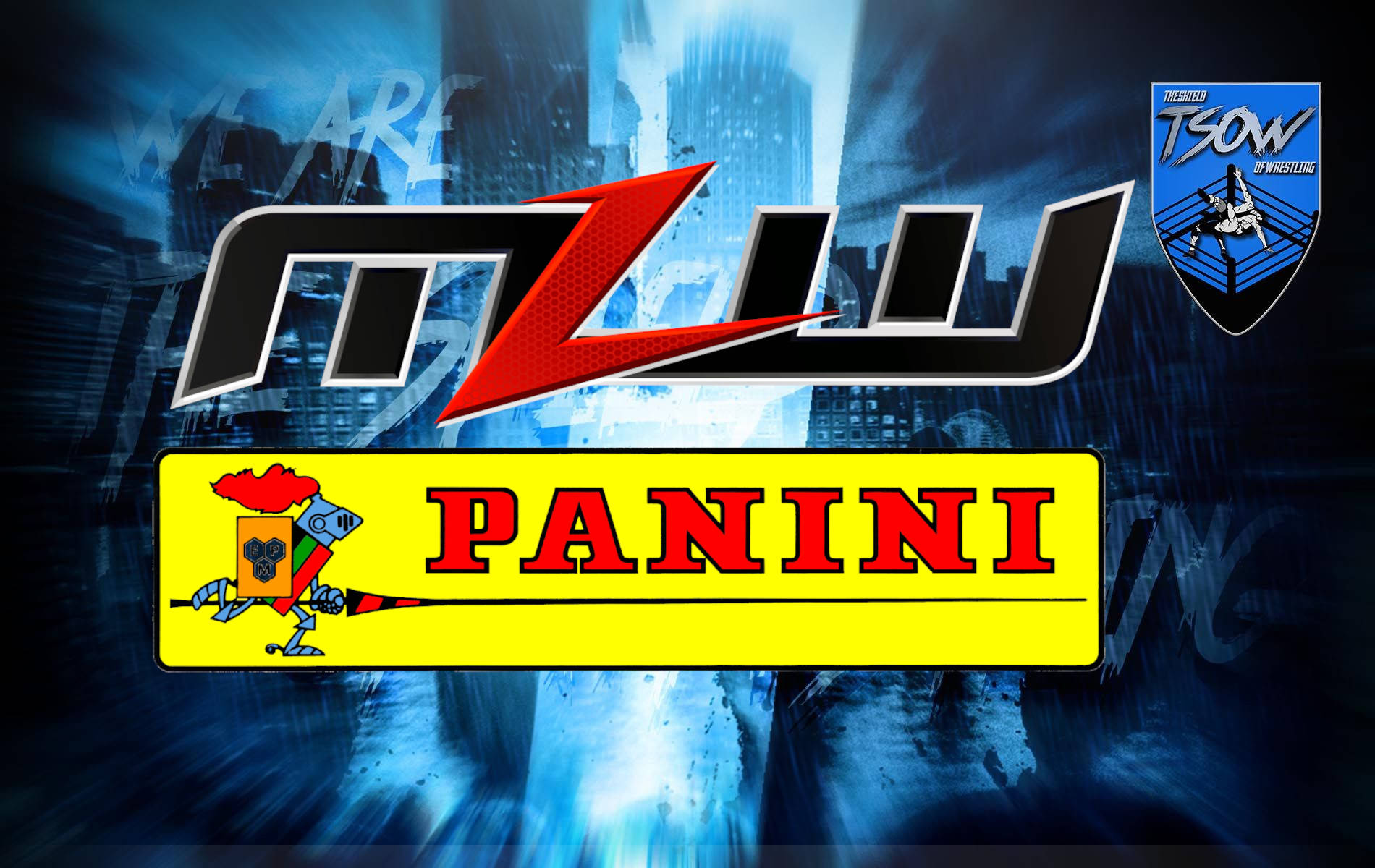 Panini ha prodotto le Cards ufficiali della MLW