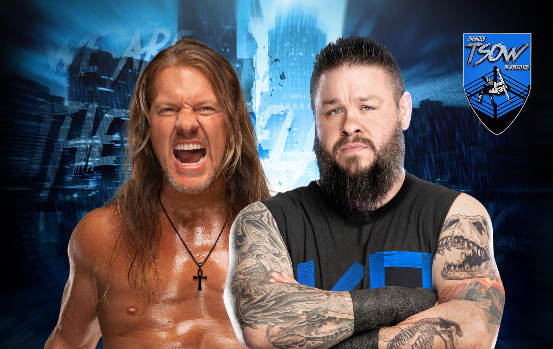 Kevin Owens e Chris Jericho di nuovo insieme per una partita NHL