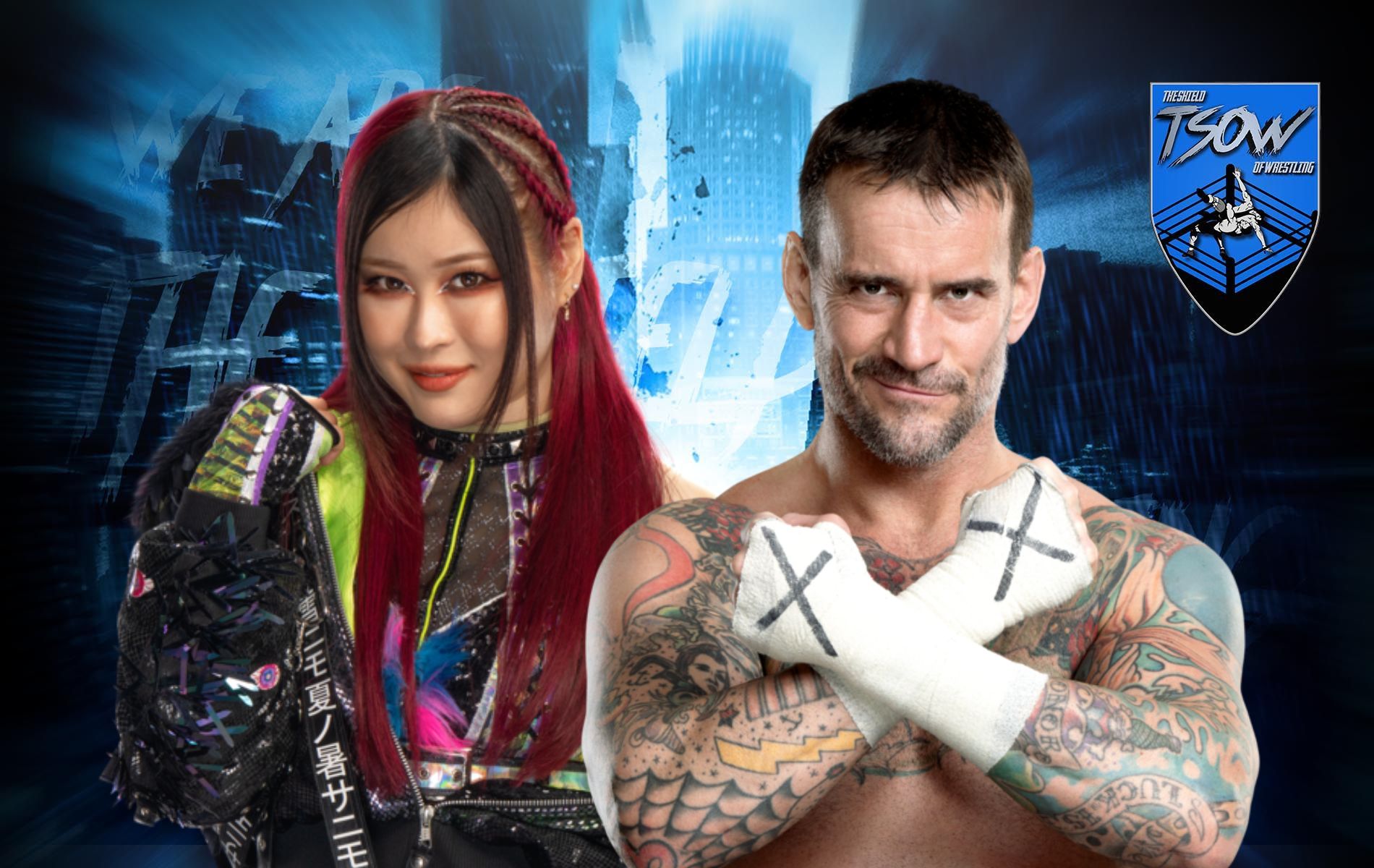 IYO SKY, gita in barca con CM Punk al largo di Perth