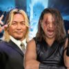 Shinsuke Nakamura cita Hiroshi Tanahashi in Giappone