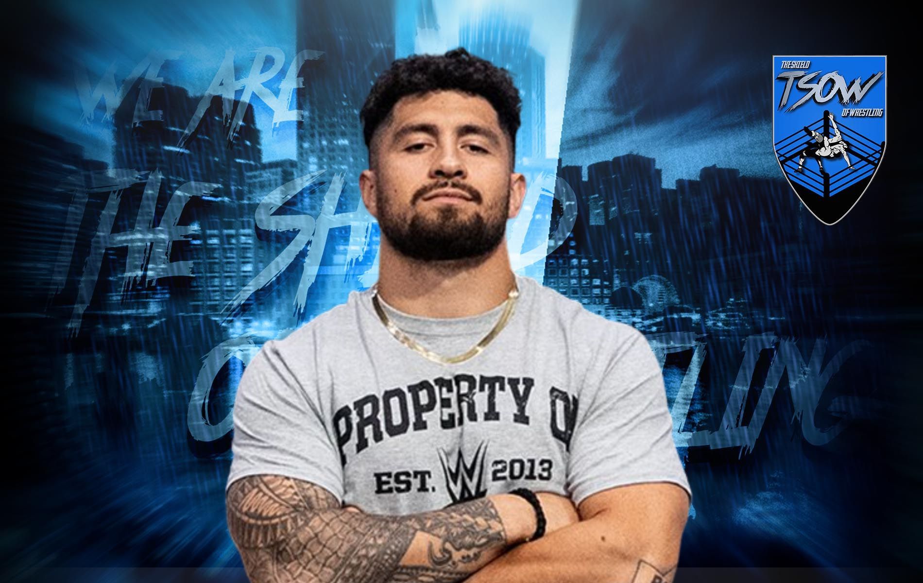 Cyrus Habibi-Likio mostra le ferite dopo il primo allenamento