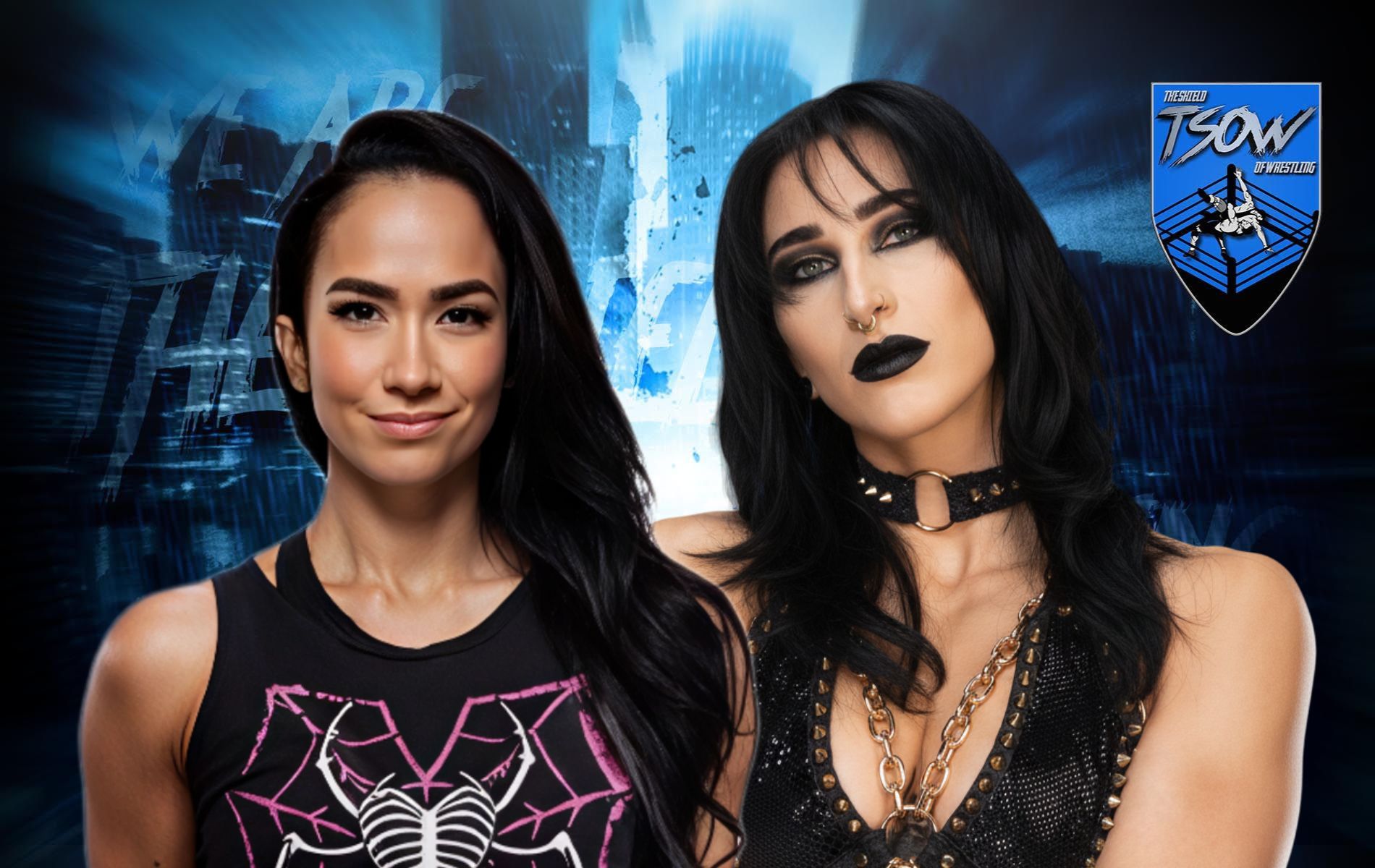 Rhea Ripley è felice di avere AJ Lee nella sua squadra