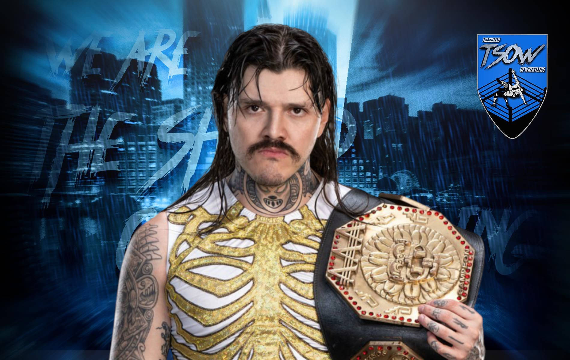 Sospetta commozione cerebrale per Dominik Mysterio