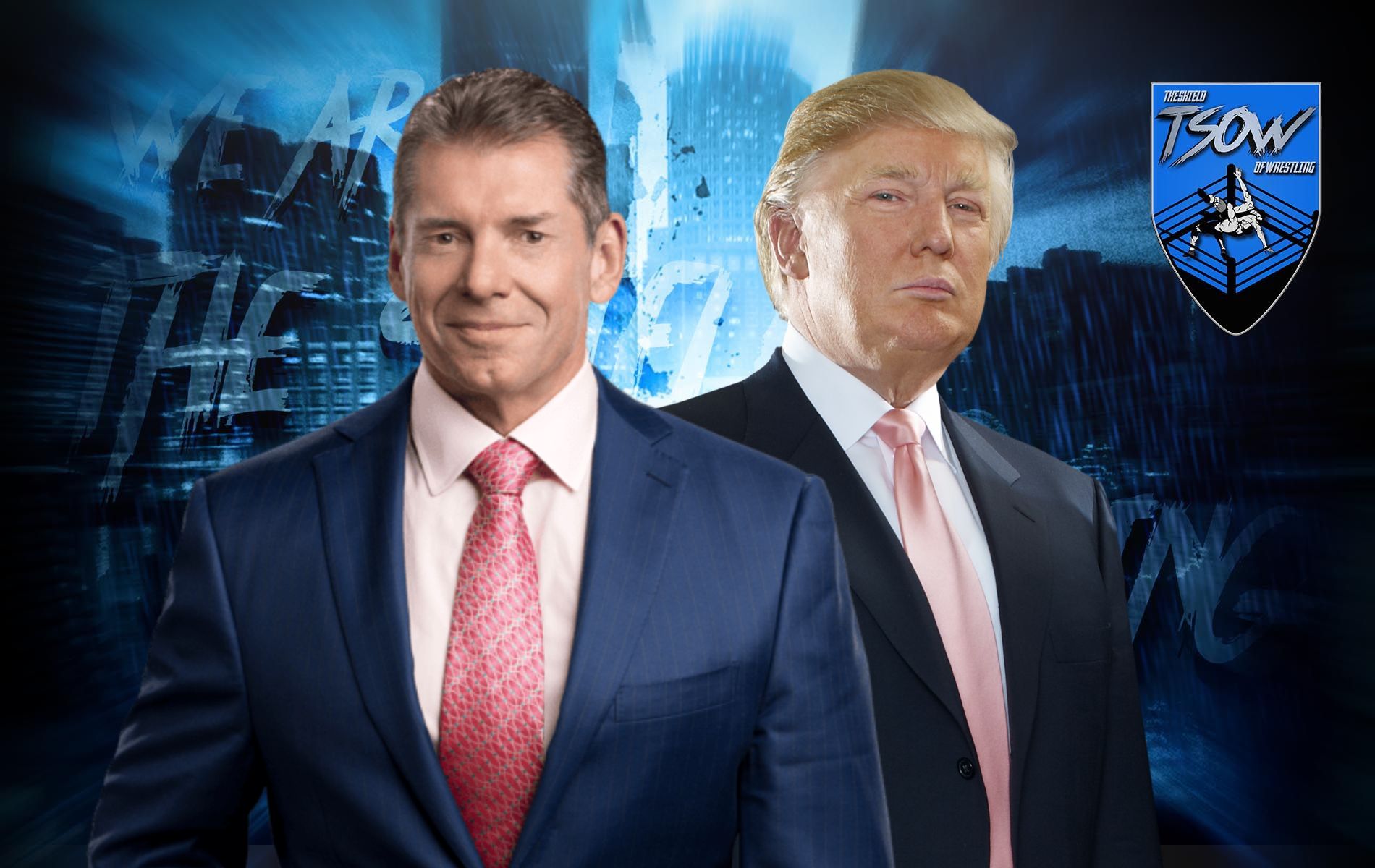 Anche Vince McMahon (con Trump) all'ultimo match di John Cena?