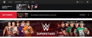 La WWE dedica a John Cena la sezione Superstar sul sito Il banner pubblicato sul sito ufficiale della WWE