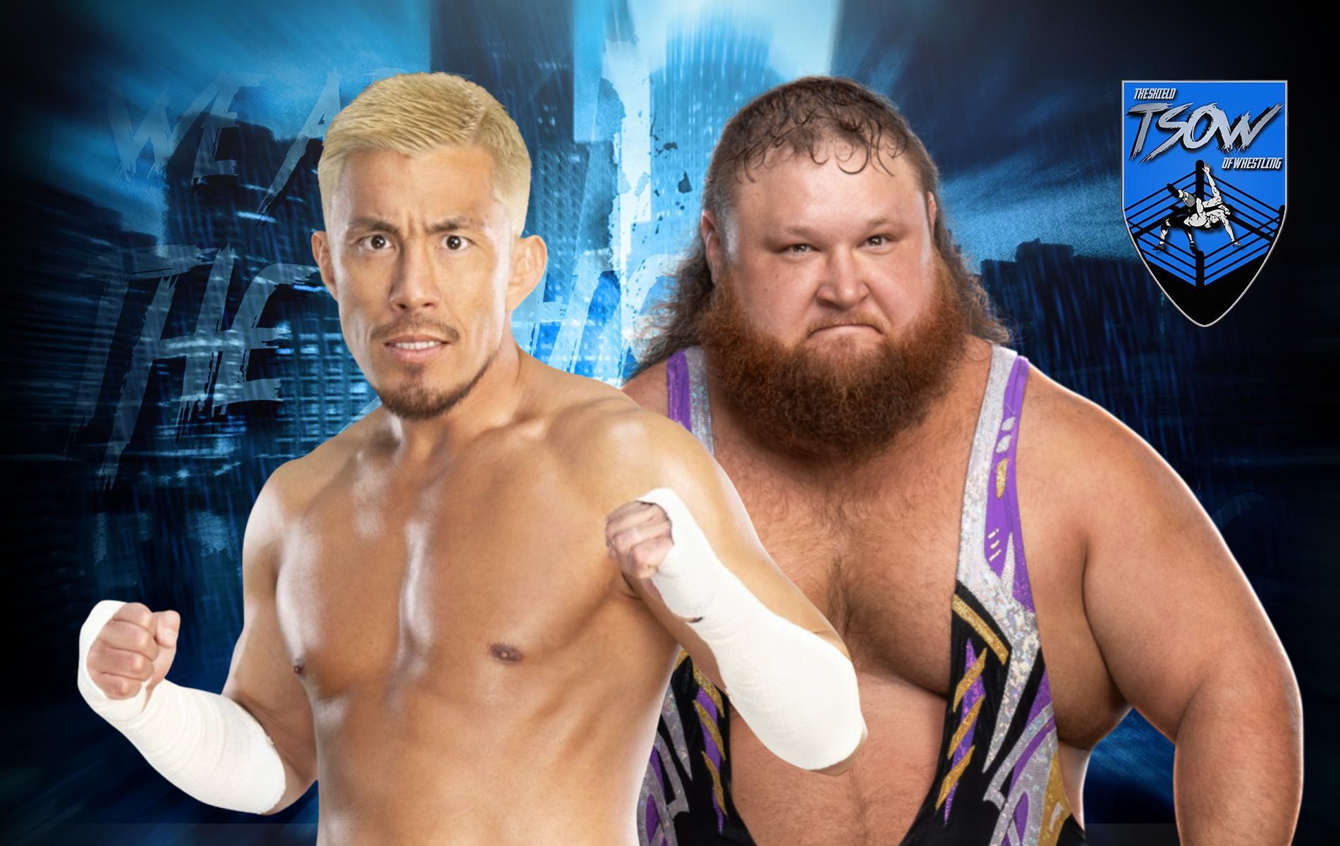Akira Tozawa promette che lui e Otis diventeranno campioni