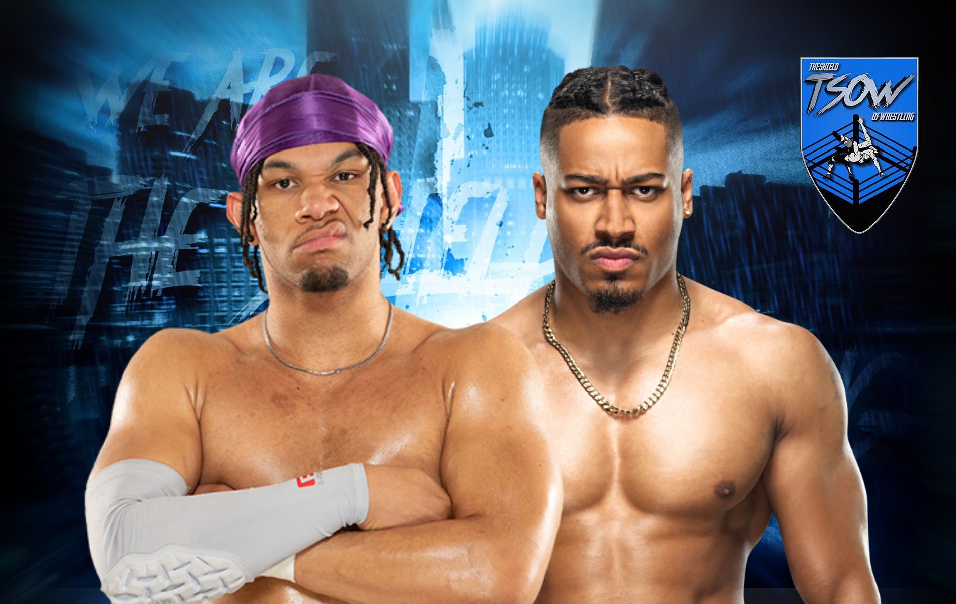 Leon Slater risponde alla open challenge di Carmelo Hayes ma perde