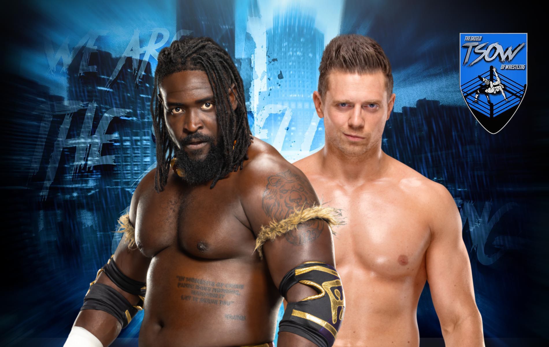 Oba Femi ha sconfitto The Miz questa notte a SmackDown