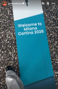 Jackie Redmond in Italia per seguire le Olimpiadi La storia pubblicata dall'intervistatrice della WWE (@jackieredmond)