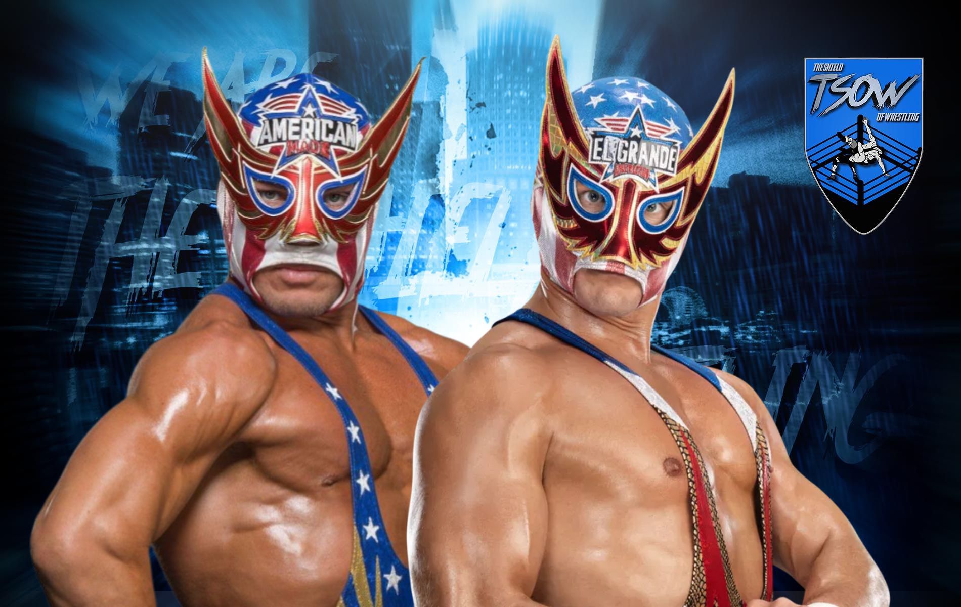 El Grande Americano batte Original El Grande Americano a RAW