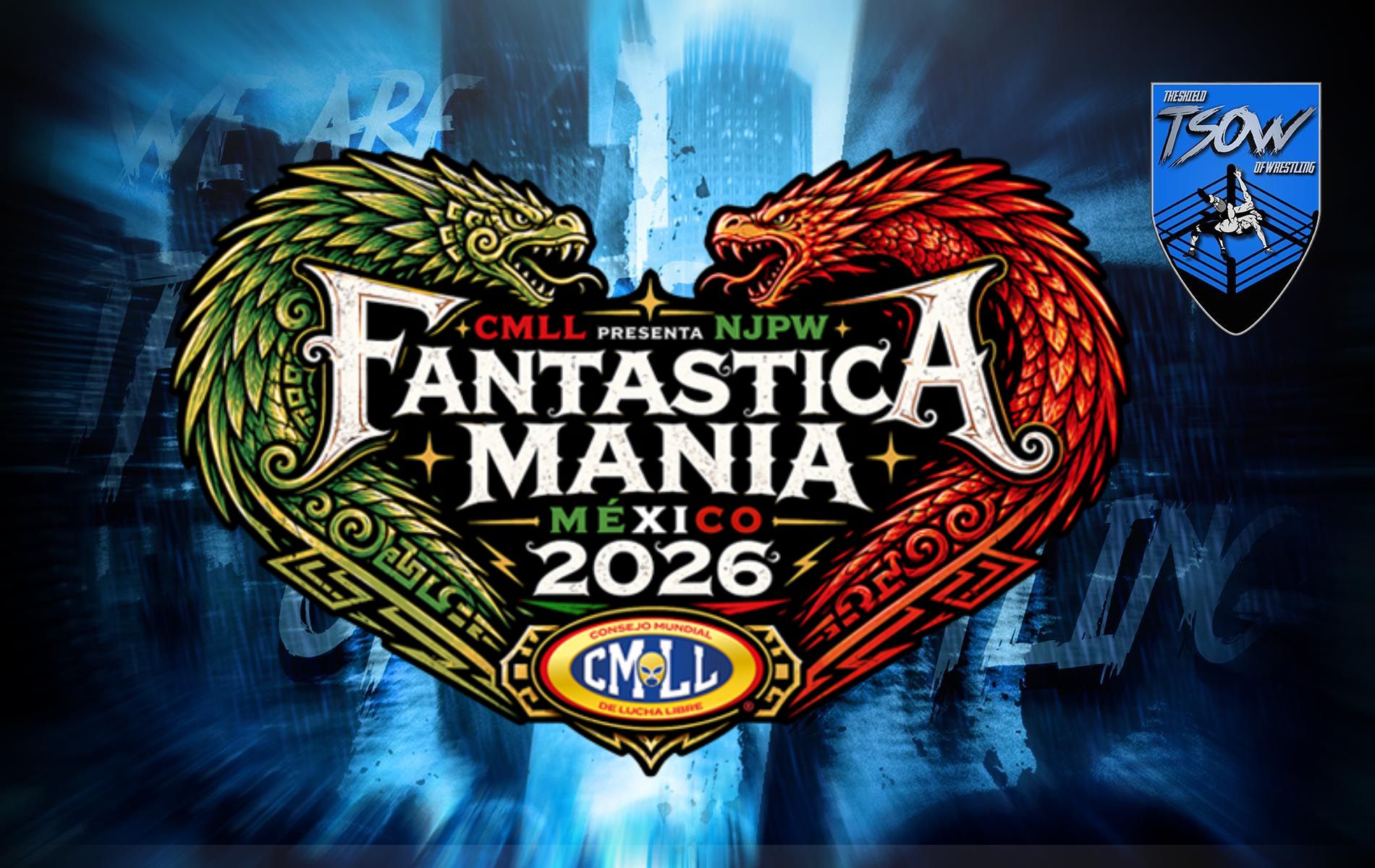 NJPW x CMLL Fantasticamania annunciato per il 19 giugno!