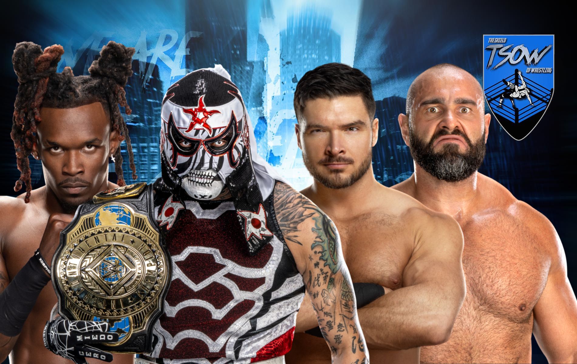 Ethan Page e Rusev hanno battuto Je'Von Evans e Penta a RAW