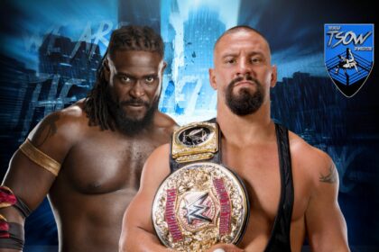 Oba Femi vs Bron Breakker, la firma del contratto a WWE RAW